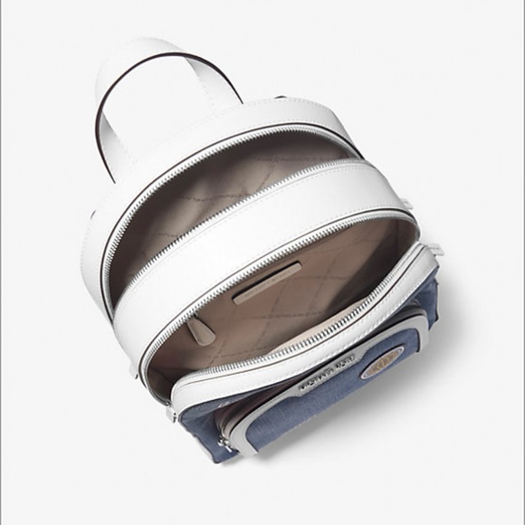 Michael Kors Denim Backpack - Picture 3 of 4